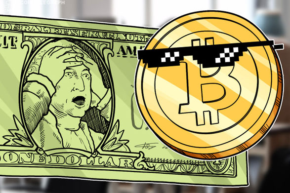 بلومبرگ: آمریکایی ها در پی کاهش ارزش دلار به سمت بیت کوین رفتند.